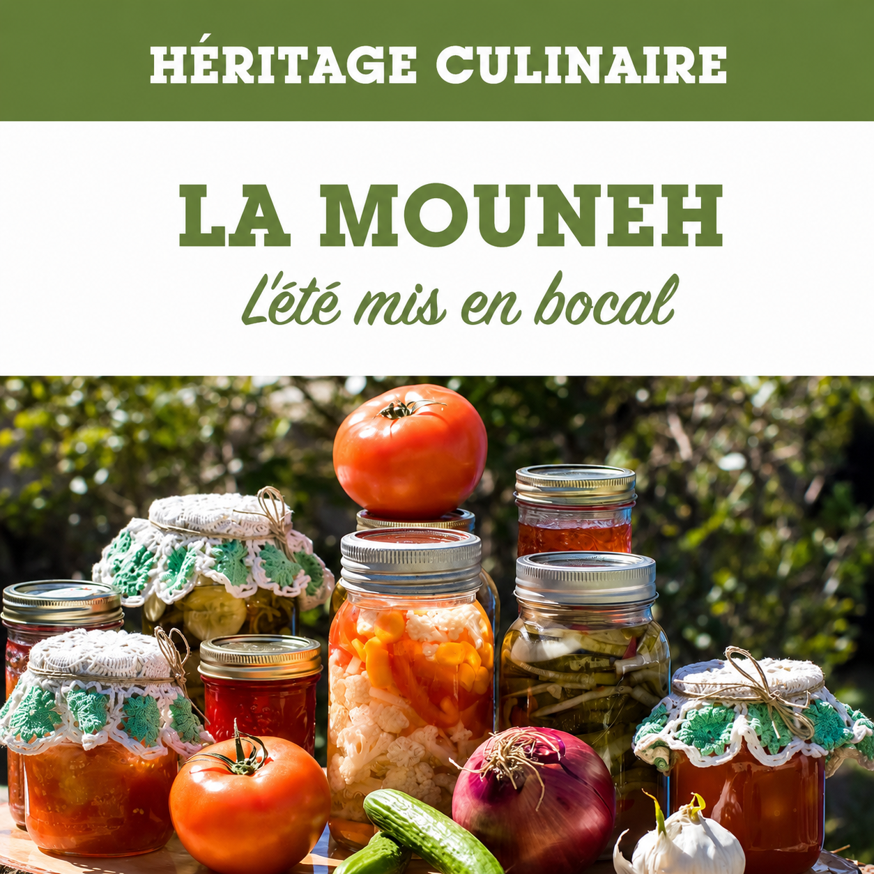 Mouneh: Lebanese summer preserved in a jar