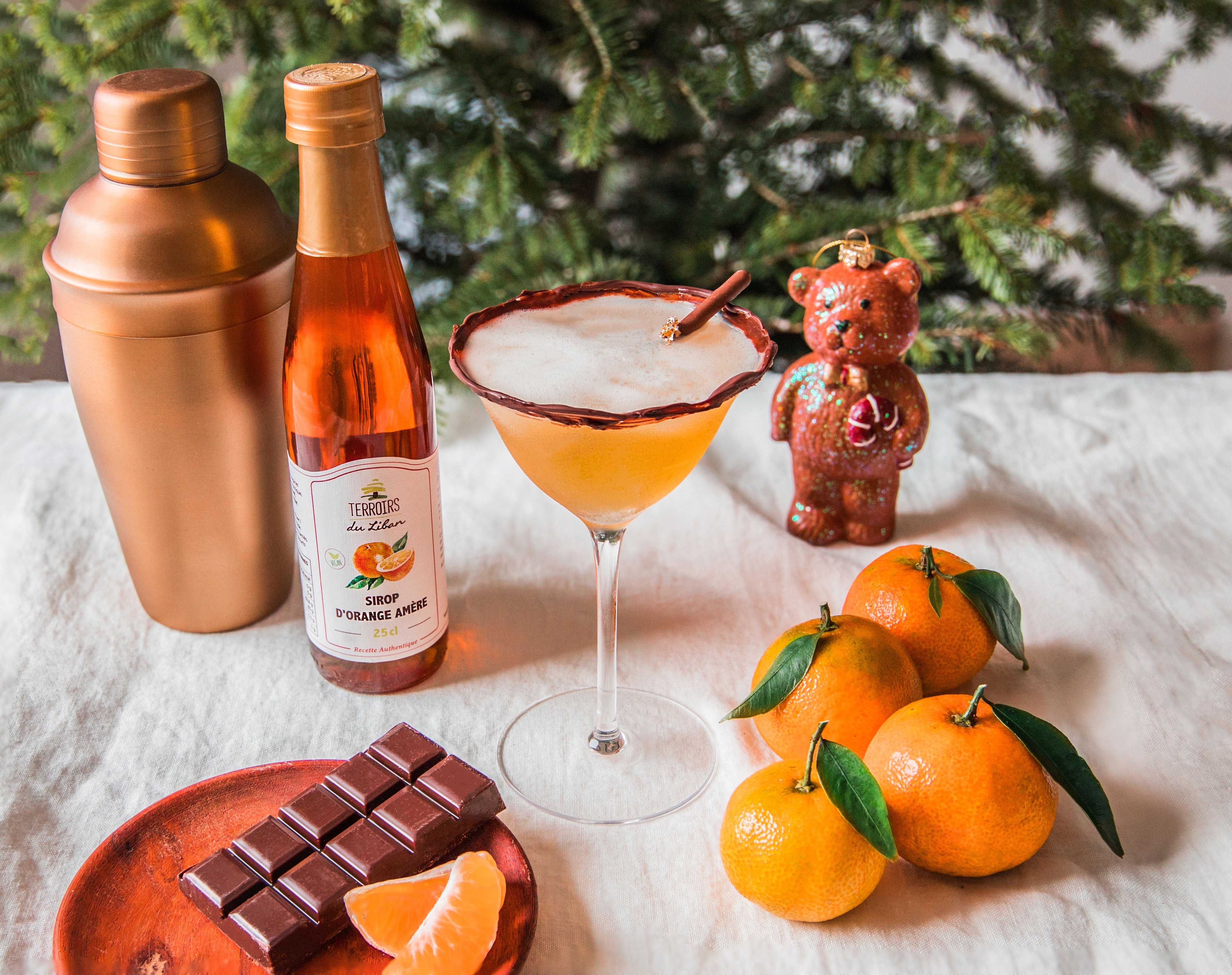 Orange & Chocolate Festive Cocktail