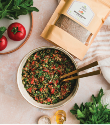 Tabbouleh - Bulgur with Kamouneh Mix