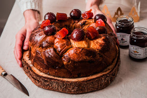 Crown of Kings with Figs and Bitter Orange Peels in Syrup