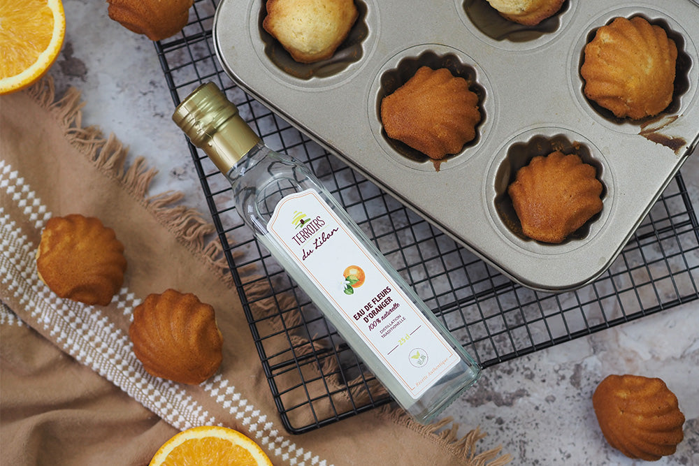 Orange Blossom Madeleines