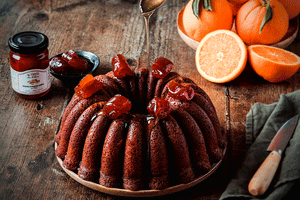 Chocolate and Bitter Orange Peel Bundt Cake