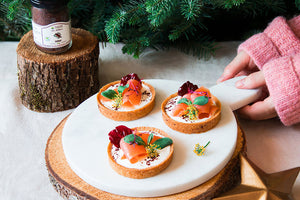 Smoked Salmon Tartlets with Sumac